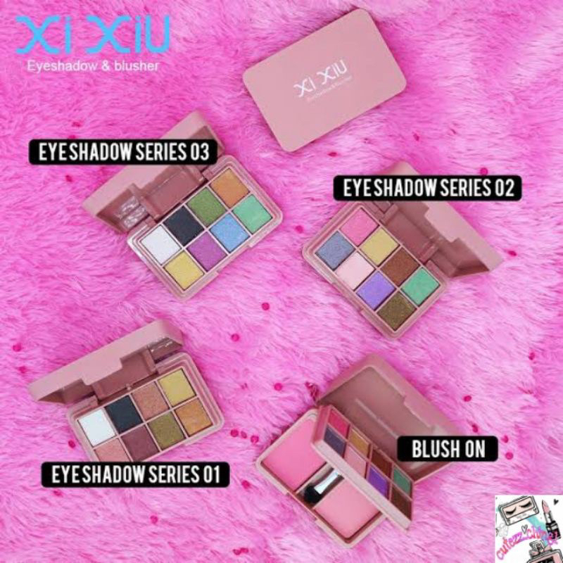 BISA COD - EYESHADOW PALETTE EYESHADOW - BLUSH ON