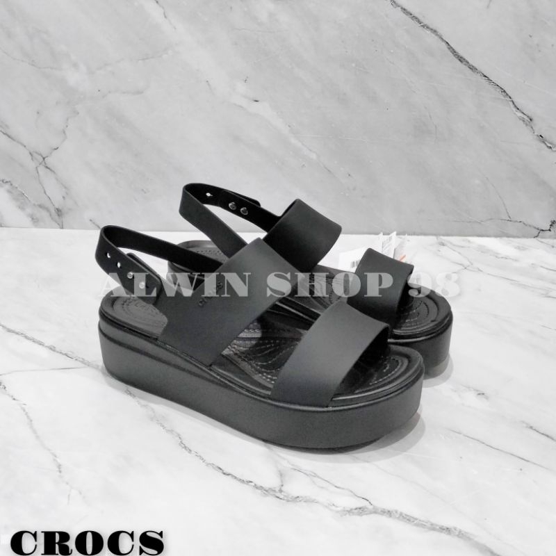 CROCS BROKLYN WEDGES/SEPATU SANDAL CROCS/ CROCS WANITA ORIGINAL