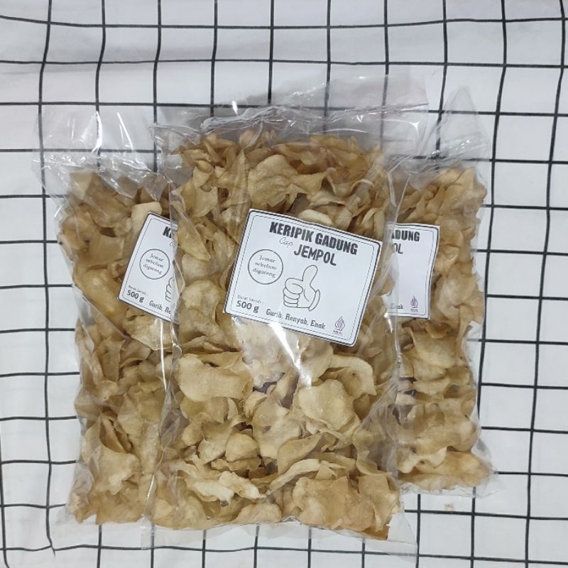

Kripik Gadung Mentah 500 gram