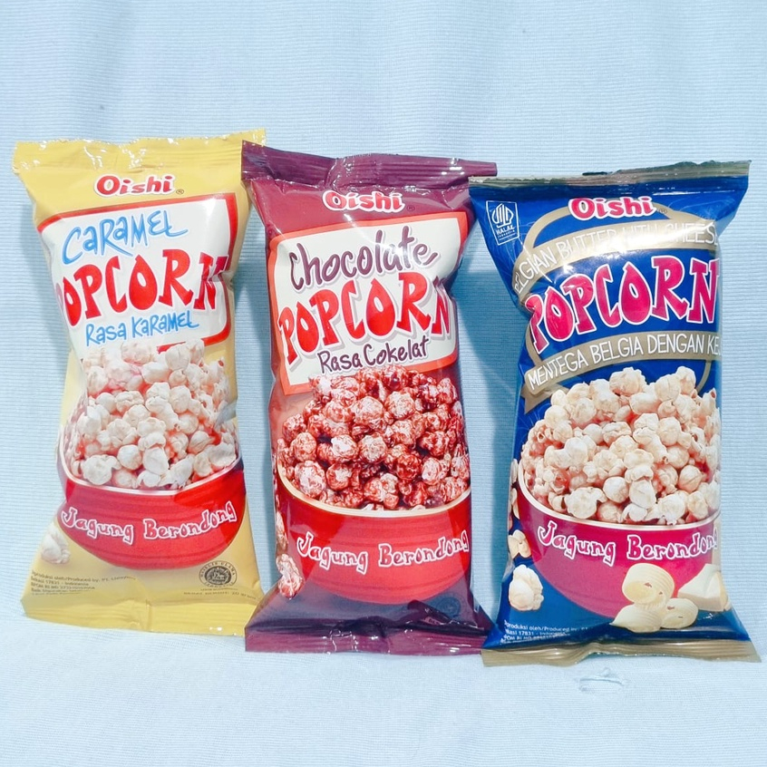 

Oishi Caramel Popcorn / Chocolate Popcorn / Belgian Butter With Cheese Popcorn (1 Pcs)