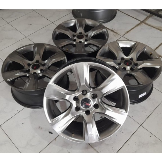 VELG BEKAS PAJERO,FORTUNER,HILUX,COLORADO TROCHE HSR RING 20X9,5 LUBANG 6 PCD 6X139