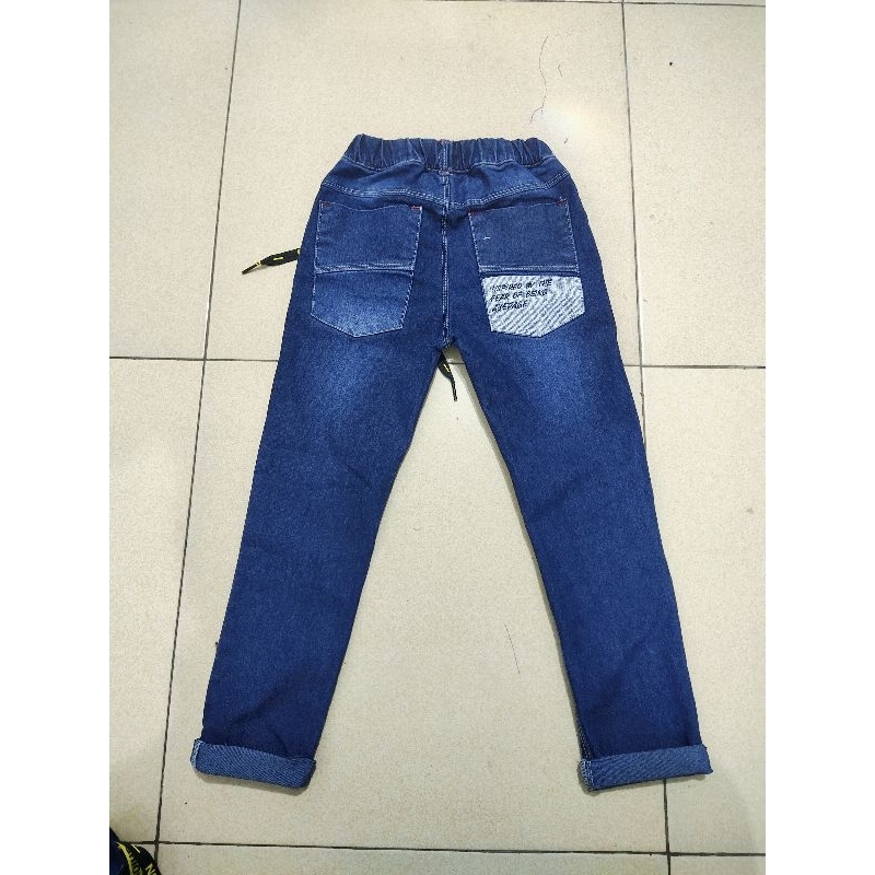 Celana jeans panjang anak laki-laki usia 4-10tahun