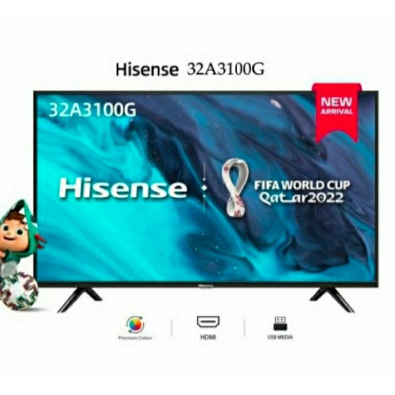 TV LED HISENSE 32A3100G