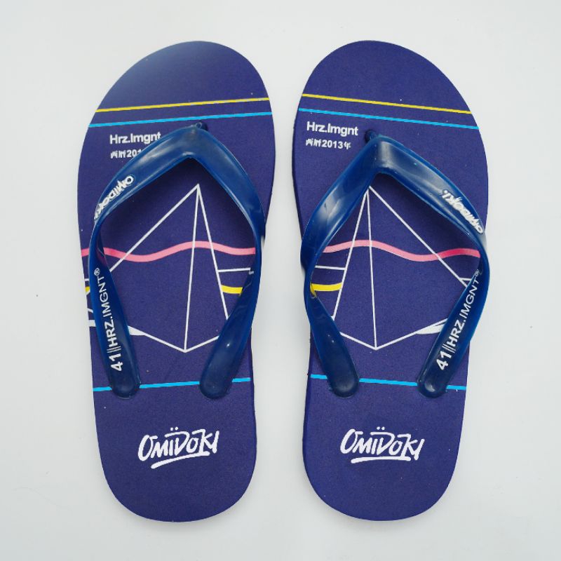 Omidoki Sandal Sabyl Sendal distro Navy