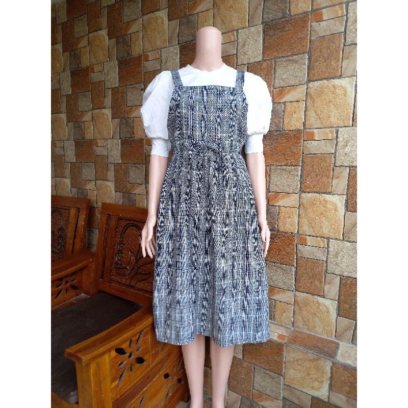 PRELOVED DRESS TUNIK OL JP VINTAGE BRUKAT SIFON