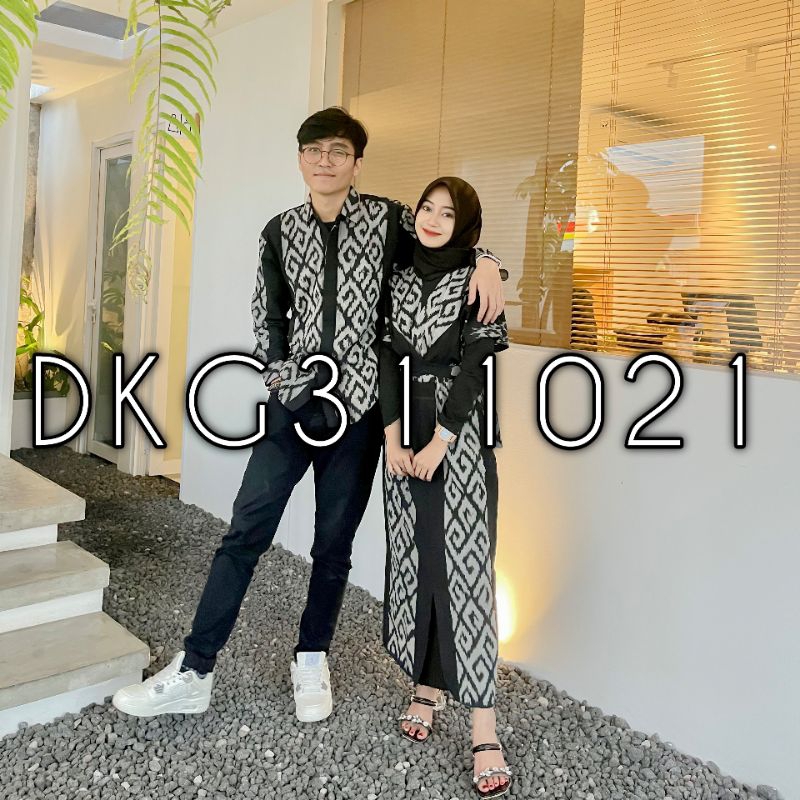 [Ready Stock] BUSANA TENUN, SET COUPLE TENUN ETHNIC, DRESS TENUN, KEMEJA TENUN TROSO, BUSANA COUPLE KONDANGAN