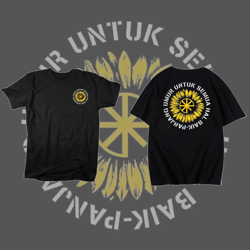 KAOS BAJU TSHIRT CASUAL PANJANG UMUR HAL BAIK