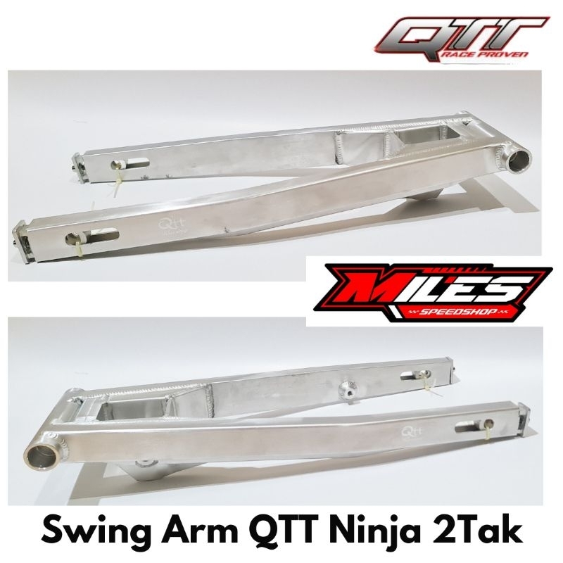 Swing Arm QTT Ninja 2 Tak Silver