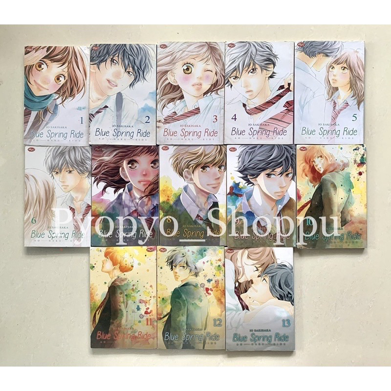 [JULI 2025] Komik Manga Satuan Blue Spring Ride Ao Haru Ride by Sakisaka Io 1,2,3,4,5,6,7,9,10,11,12