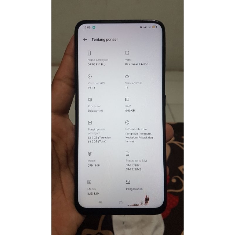 LCD ORI COPOTAN OPPO F11 PRO MINUS