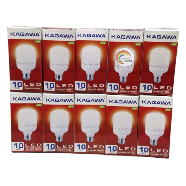 Paket 10 Pcs Kagawa ECO Lampu LED Capsule 10 Watt