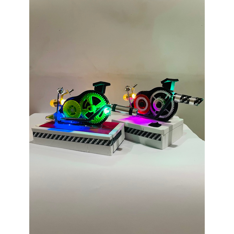 tipe x trondol dinamo lampu led sudah dirakit