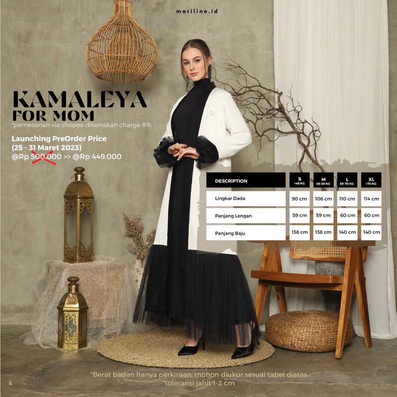 MARILINE KAMALEYA Bundling Couple Mom &amp; Dad