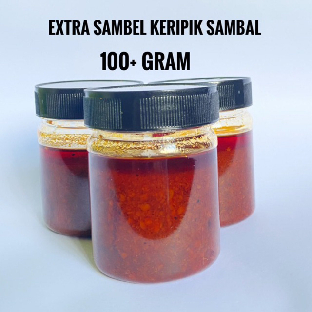 

100+ GRAM EXTRA CABAI KERIPIK SAMBAL PADANGSIDIMPUAN