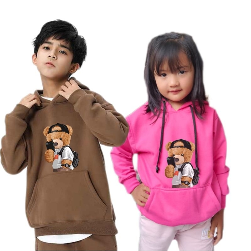 SWEATER HOODIE  ANAK PEREMPUAN/ HOODIE ANAK LAKI LAKI /SWEATER ANAK 2-12TAHUN