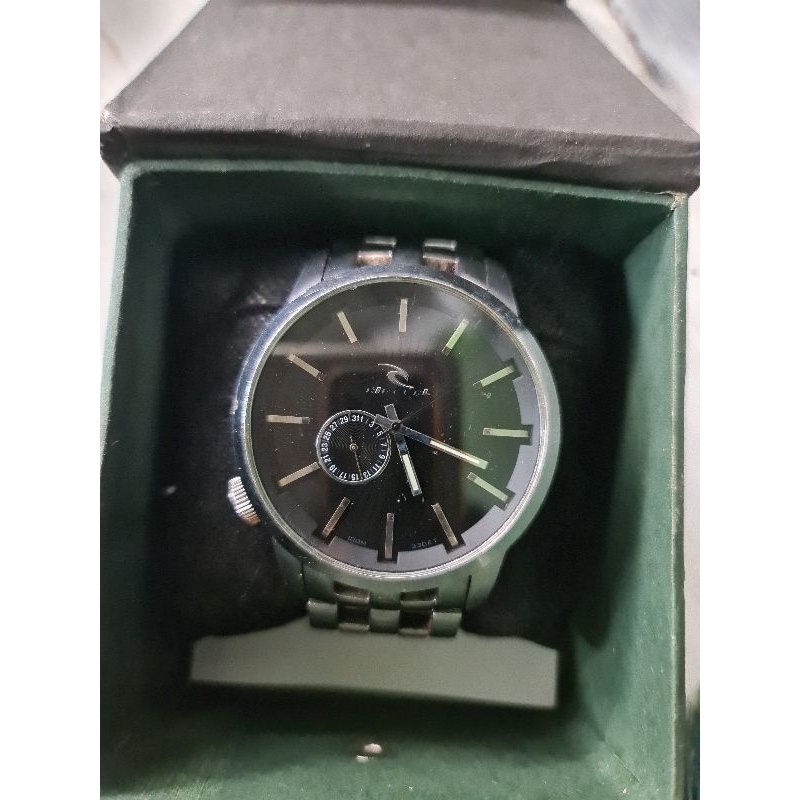 jam tangan original ripcurl big size 5cm preloved second bekas