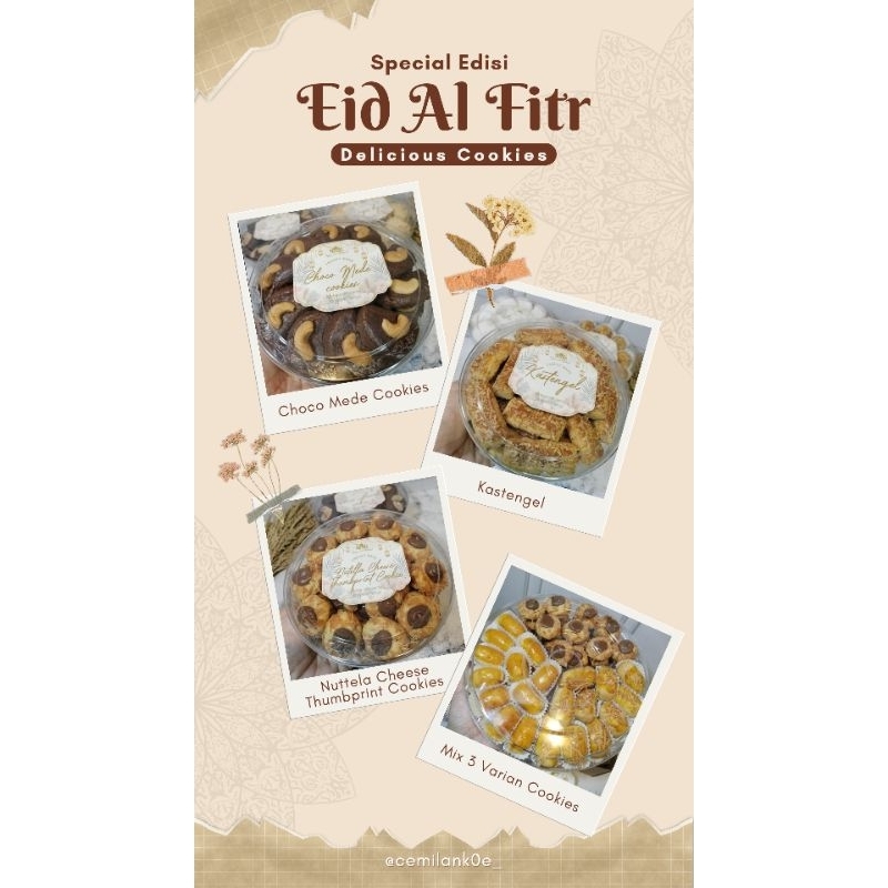 

Cookies Lebaran Homemade