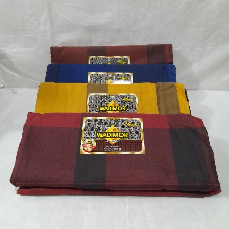 [COD] Sarung wadimor/sarung tenun kotak-kotak/sarung wadimor MANISÈ