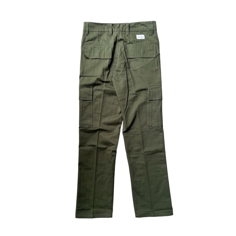 Transworld Celana Cargo Panjang Pria Legular Army Hitam Khaki Cream