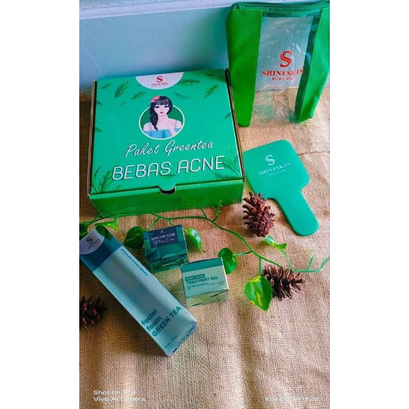 Paket Skincare Greentea by Shineskin