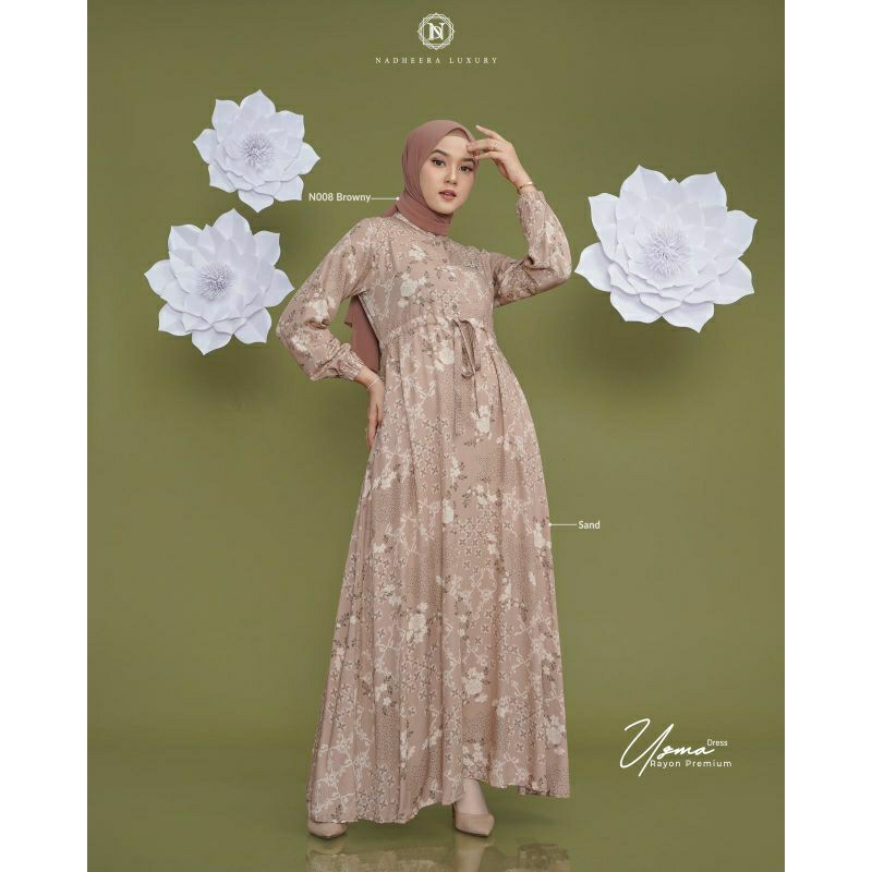 UZMA DRESS ORI NADHEERA LUXURY