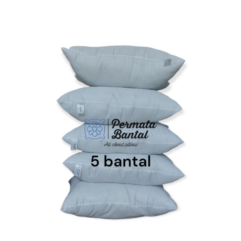 PROMO Paket bantal Murah isi 5 bantal bisa di mix .Ukuran 60x45