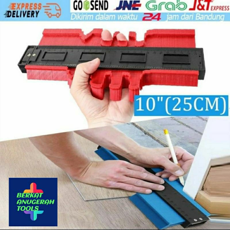 

Penggaris Siku Duplicator 10 Inch Ramping