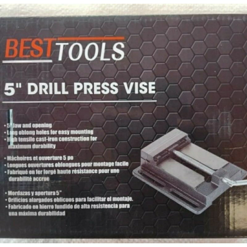 Catok Bor Duduk Tanggem Ragum 5 inch