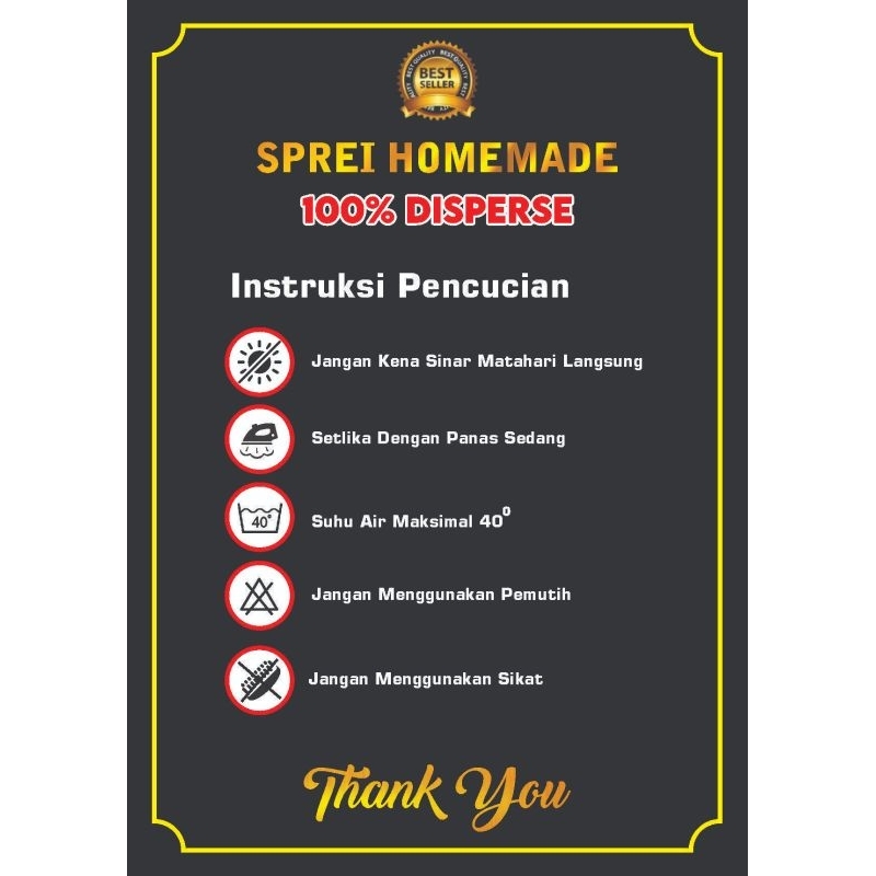 sprei homemade, seprai kaktus , seprai murah