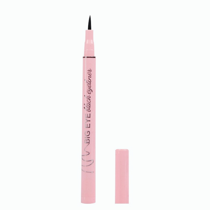 [COD]Eyeliner Pensil Alis Korea Cair Warna Hitam Anti Air Make Up Waterproof Pen Big Eye Hitam Tahan Lama-GY-Pink(black)
