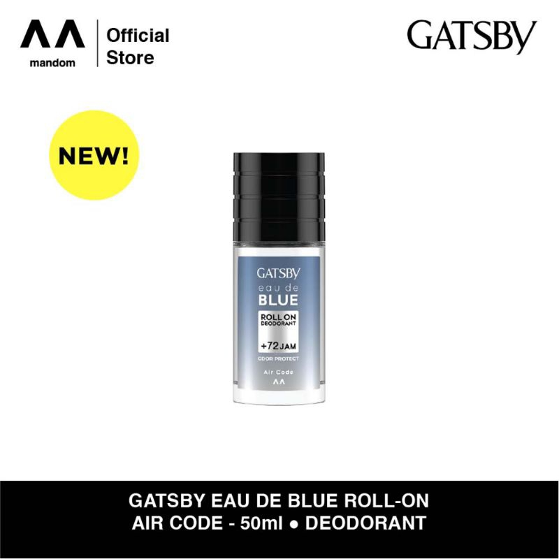 GATSBY Eau De Blue Deodorant Roll On Series