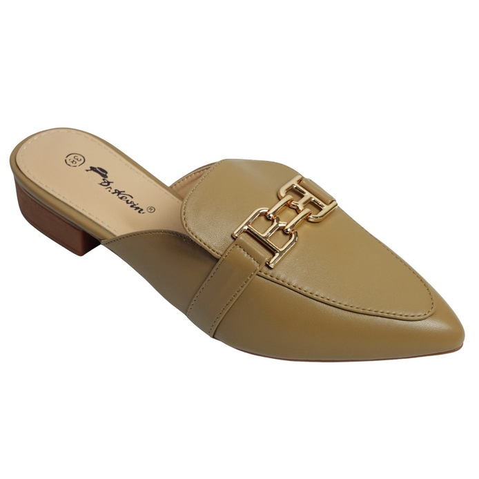 Dr. Kevin Sepatu Sandal Wanita Bustong 561-104 (Tan Only)