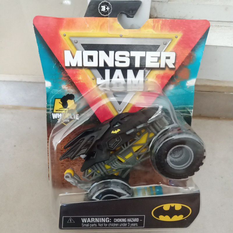 batman monster jam wheelie bar hitam