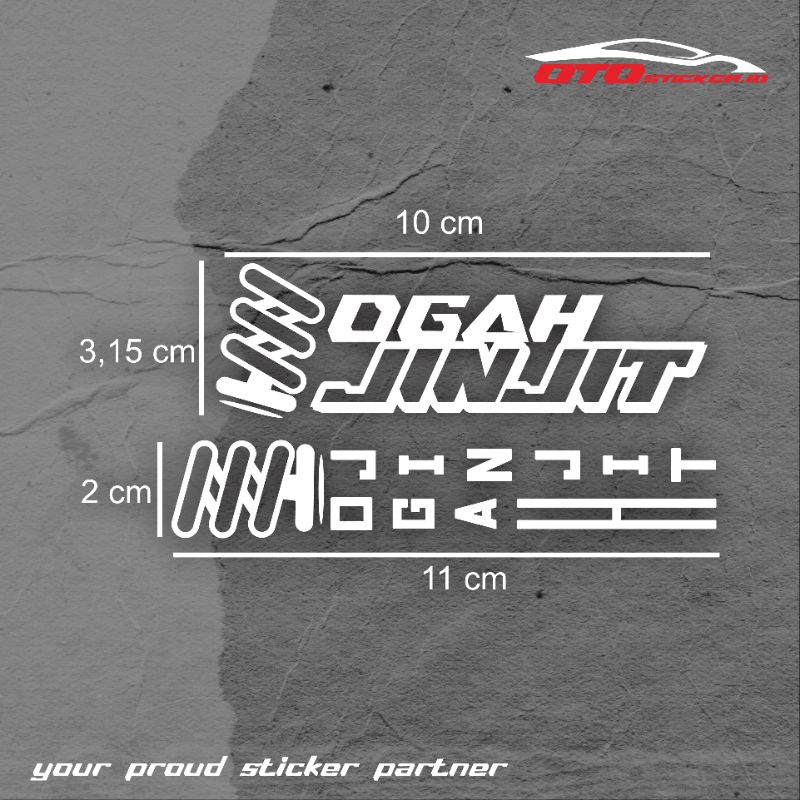 STIKER OGAH JINJIT