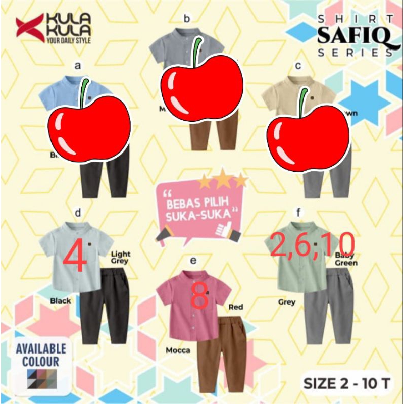 Set koko Safiq by kulakula kids
