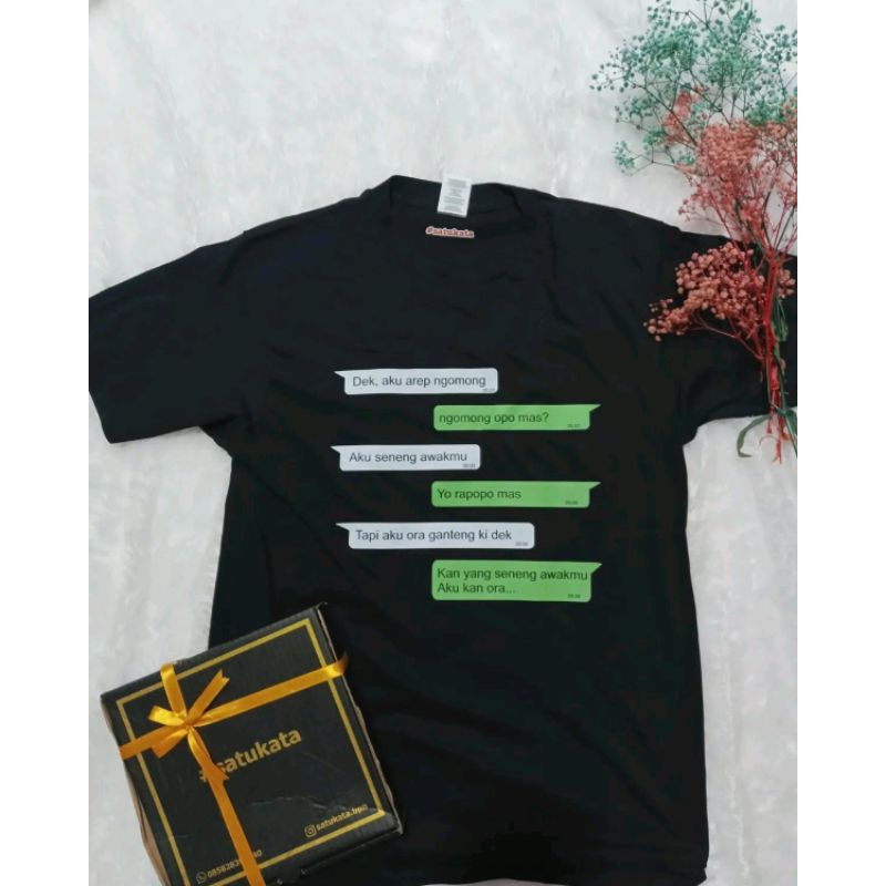 kaos chat whatsapp