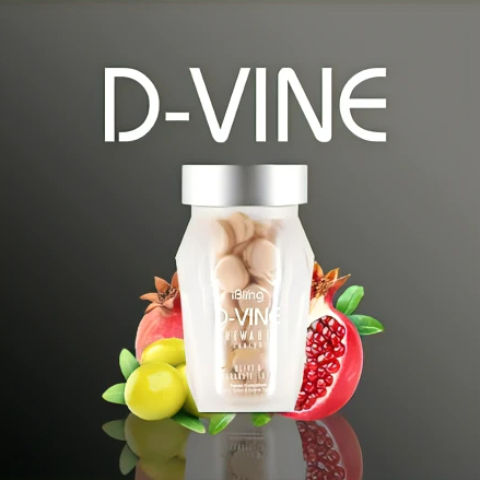D-VINE Collagen Candy Herbal | D Vine Collagen Original 100% Ori Suplemen Pemutih Kulit