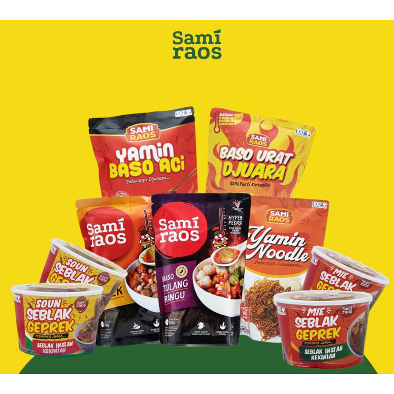 

(READY) Sami Raos Djuara / Baso Urat / Tulang Rangu / Basoaci Boci Geprek / Cuanki