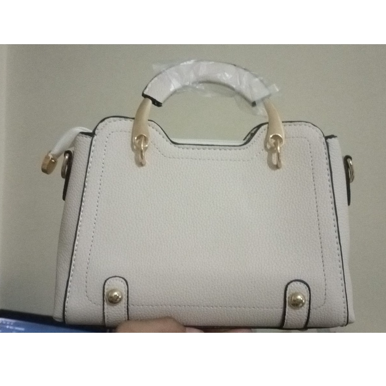 JK 623 U3177  1KG MUAT 2PCS TAS SELEMPANG BAG IMPORT WHITE C8218 T299 Y729