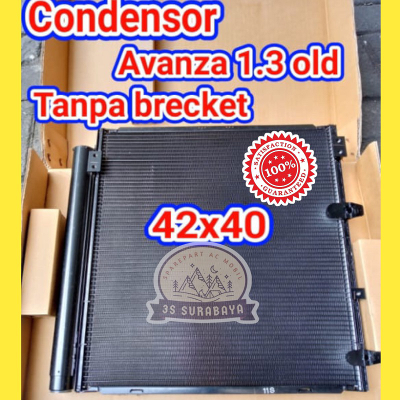Kondensor Avanza 1300 CC Lama Denso Asli Ac Mobil