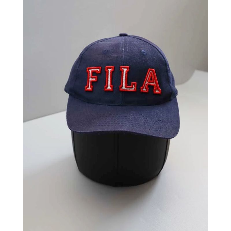 TOPI SNAPBACK FILA BRANDED BIRU NAVY