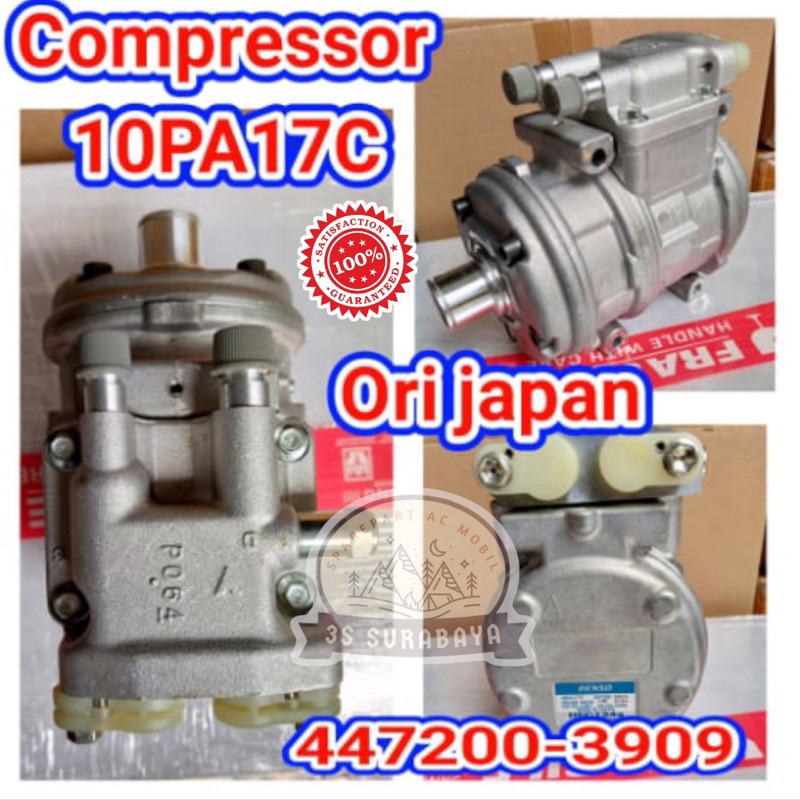Kompresor 10PA17C Ori Jepang Ac Mobil