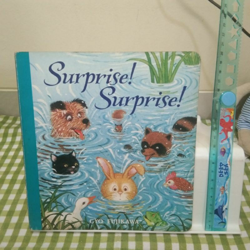 Buku anak boardbook SURPRISE SURPRISE Gyo Fujikawa