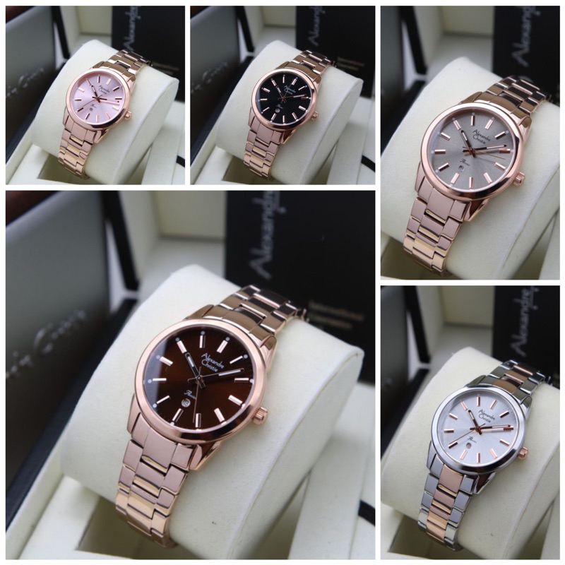 JAM TANGAN WANITA ALEXANDRE CHRISTIE AC 2A40