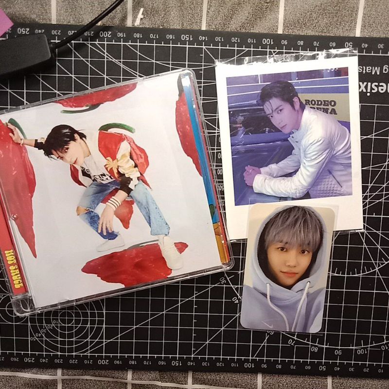 OFFICIAL PC PHOTOCARD JAEMIN hoodie biru nahood pp sg21(BOOKED)