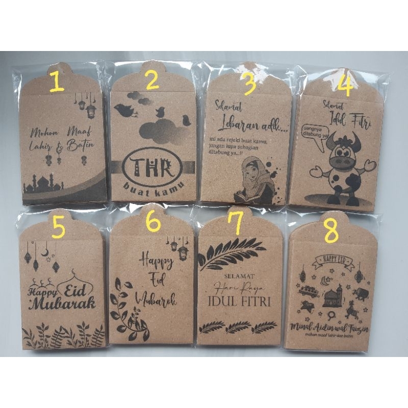 

amplop lebaran , angpao lebaran amplop hari raya unik