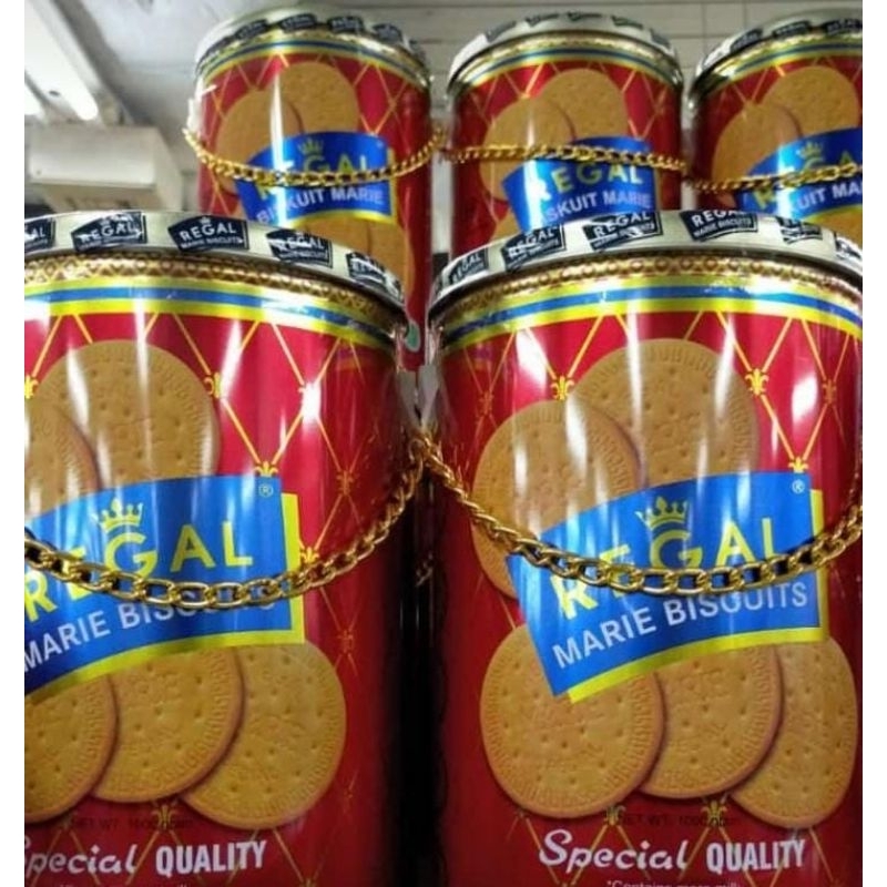 

Regal Kaleng 1000gram Biskuit Regal Kaleng 1kg Regal Marie Biscuit