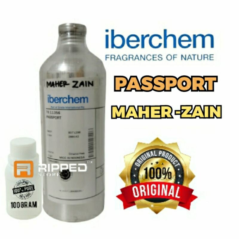 (100 ML ) BIBIT PARFUM MURNI MAHER ZAIN BY IBERCHEM ORIGINAL