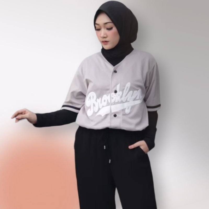 pakaian baju Jersey baseball pria-wanita distro