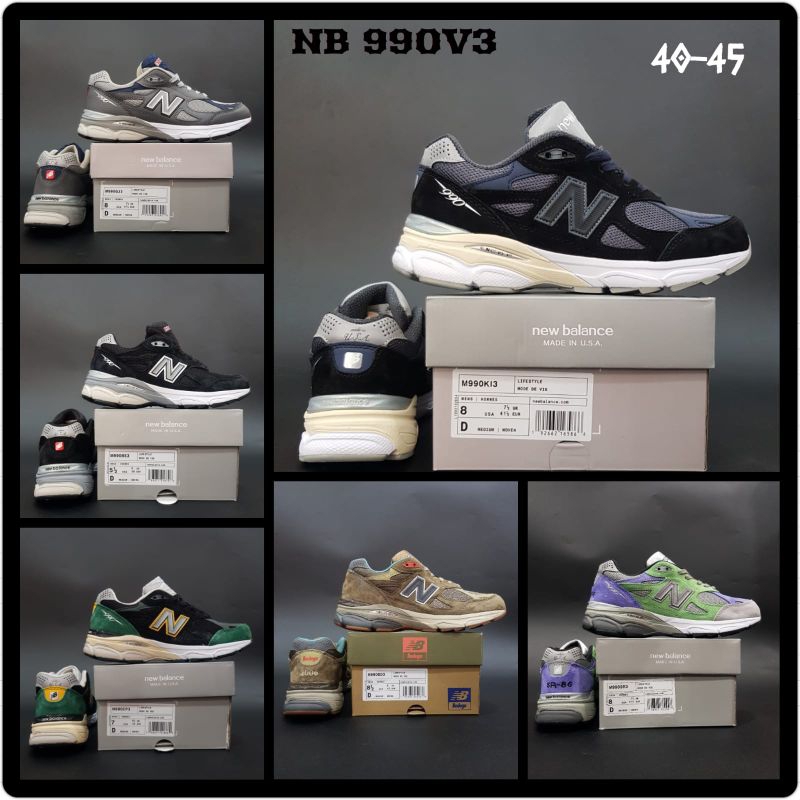 Sepatu New Balance 990v3 made in USA